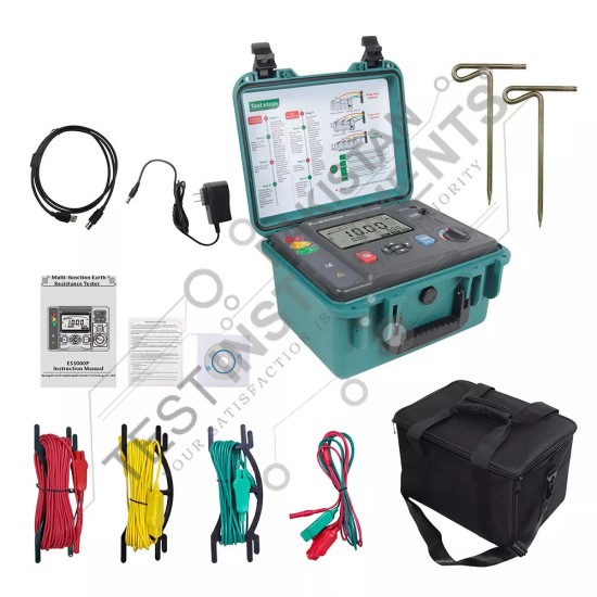 FUZRR ES3000P Digital Earth Resistance Tester FUZRR ES3000P Digital Earth Resistance Tester