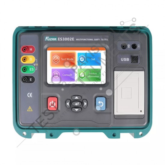 FUZRR ES3002E Double Clamp Multi-Function Earth Resistance Tester FUZRR ES3002E Double Clamp Multi-Function Earth Resistance Tester