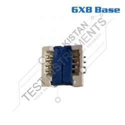 QFN8 Chip Socket 6X8 QFN8 Chip Socket 6X8