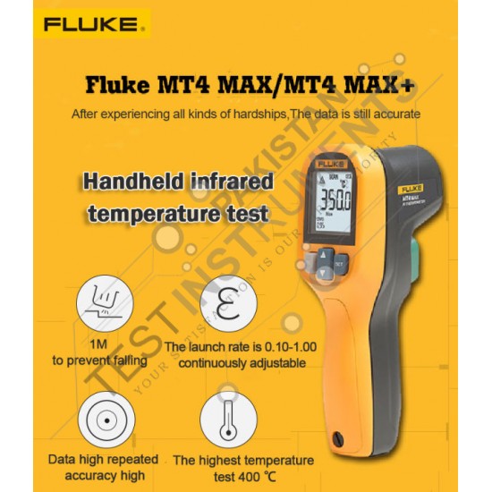 Fluke MT-4 Max Portable IR Infrared Thermometer -30C to 400C