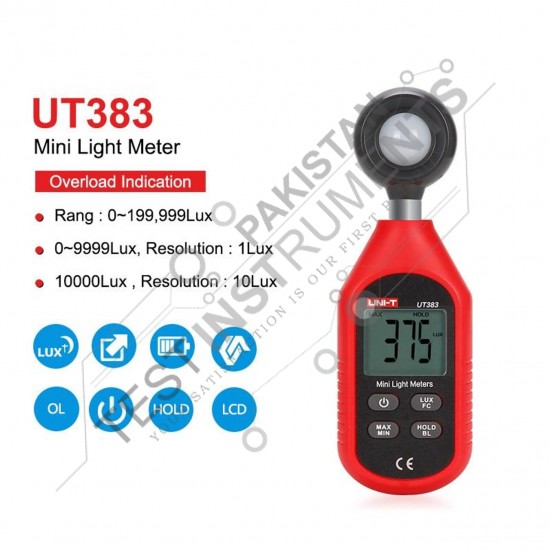 UT383 Uni-T Mini Light Meter
