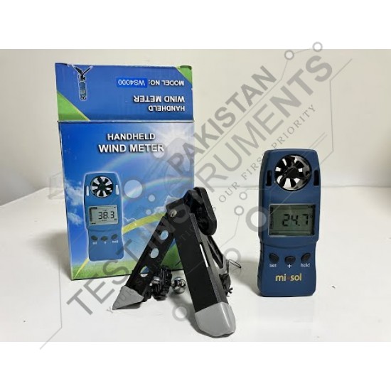 WS4000 Misol Handheld Anemometer With Tripod in Pakistan