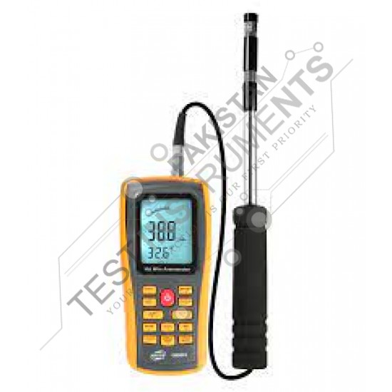 GM8903 Benetech Anemometer Wind Speed Meter Temperature Measure USB Interface