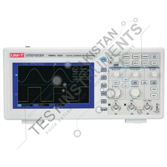 UTD2102CEX Uni-T Digital Storage Oscilloscope 100 mHz