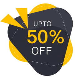 upto 50% off 